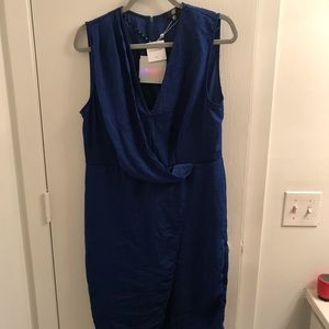 Royal blue Missguided dress